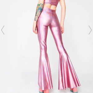 Dolls kill bell bottoms - never worn